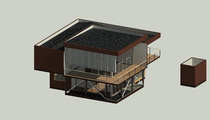 Mi proyecto del curso: Diseño y modelado arquitectónico 3D con Revit 1