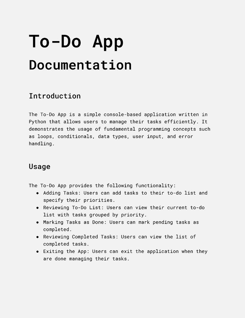 To-Do App 1