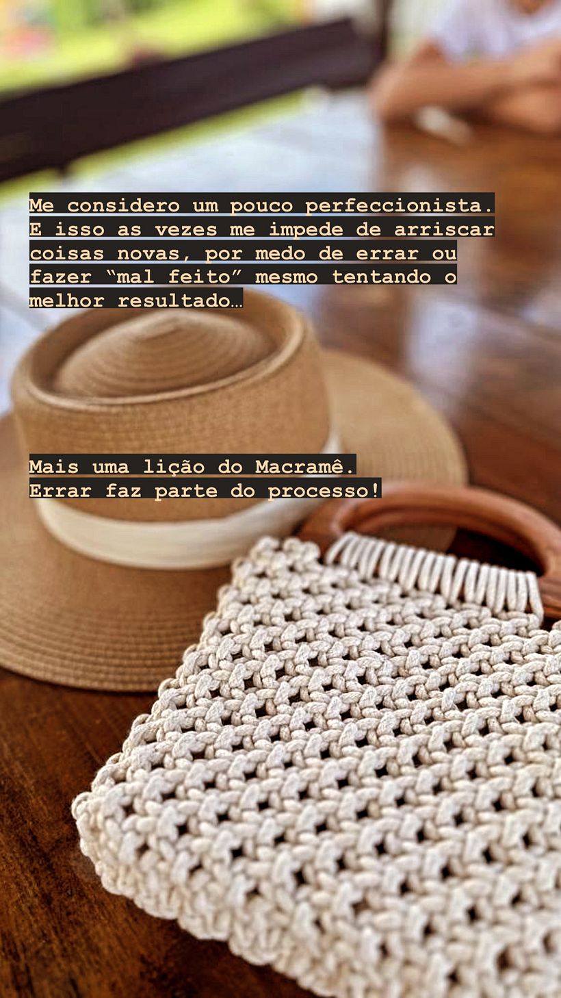 Meu projeto do curso: Design e criação de bolsas em macramê 2