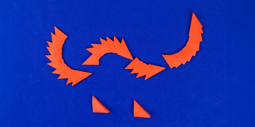 Cómo hacer un dragón de papel para celebrar el Año Nuevo chino 9