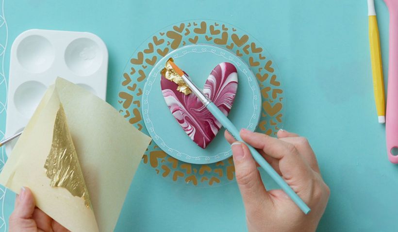 Tutorial Cocina: Decoración de Galletas Marmoleadas con Royal Icing 4