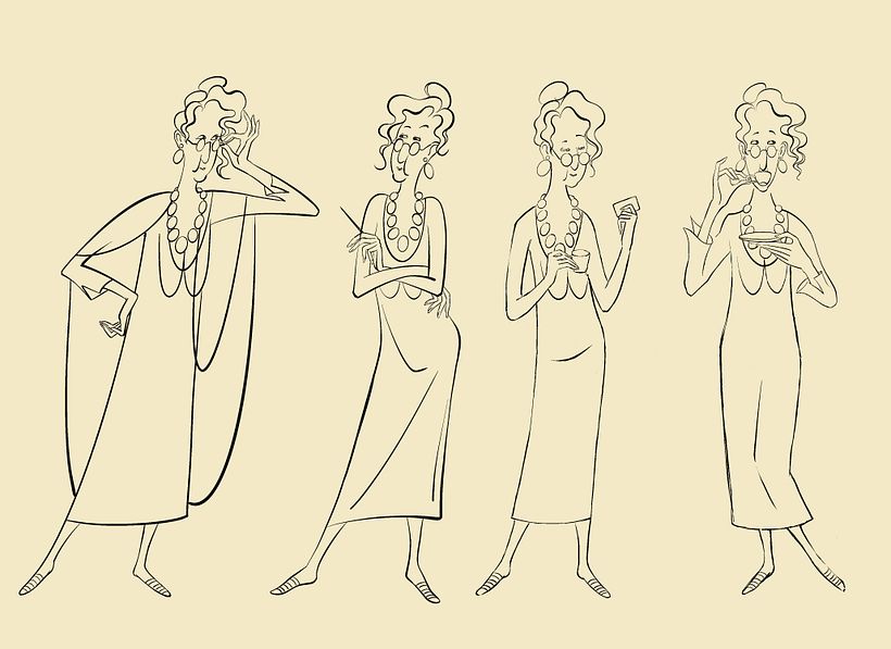 Developing figure and standing poses.