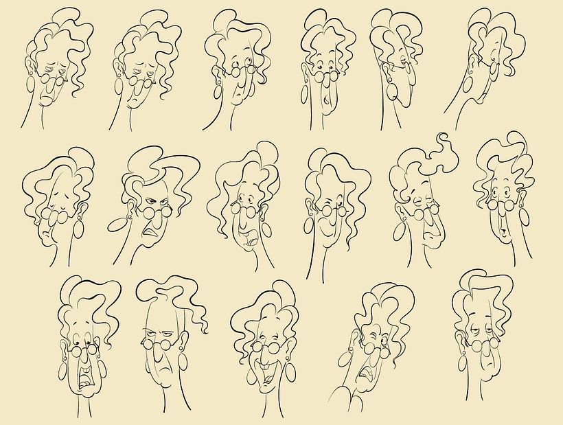 Developing the character's emotions.