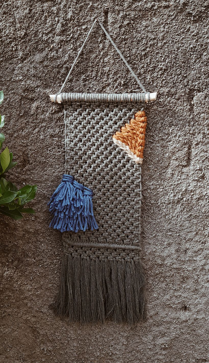 Meu projeto do curso: Macraweave: teça painéis contemporâneos com macramê e tecelagem 2