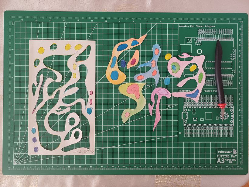 My project for course: Paper Collage Murals: Create Nature-Inspired Wall Art 1