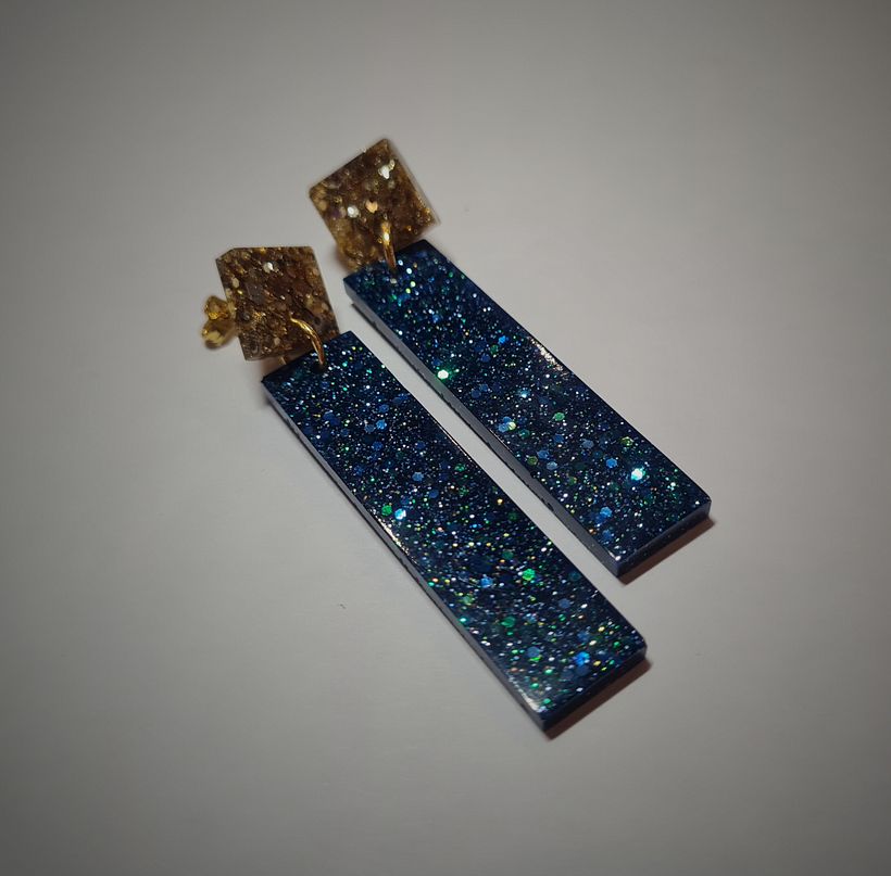 Mon projet du cours : Design de bijoux en résine - Desain Aksesori
