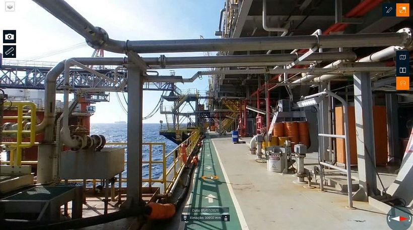 Plataforma petrolífera (interior)