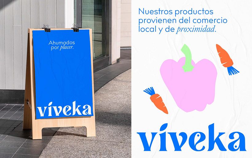 Branding y diseño gráfico para Viveka 9