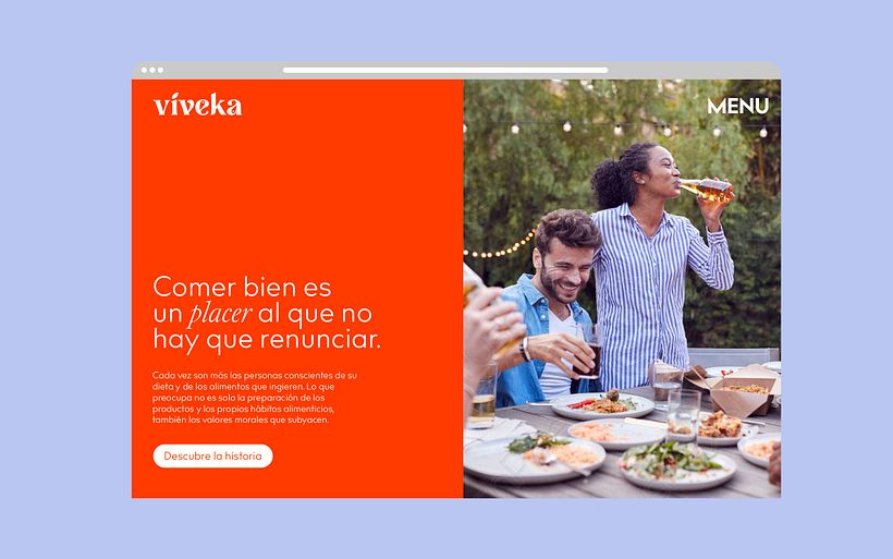 Branding y diseño gráfico para Viveka 20