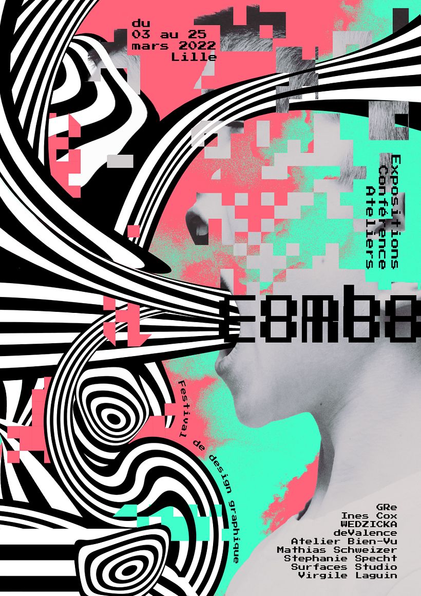 Affiche Festival Combo-combo (projet perso) 1