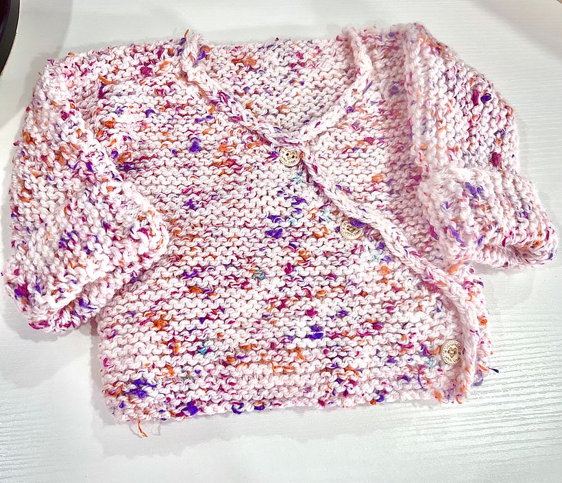 Mi proyecto del curso: Tejido de punto para prendas infantiles 1