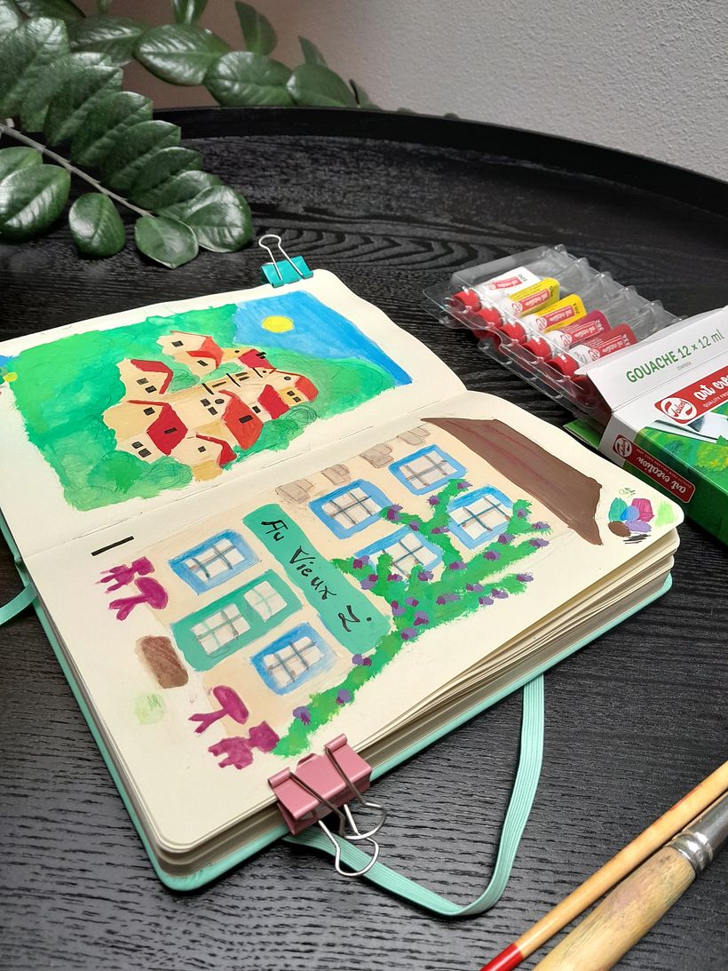 My project for course: Gouache Techniques for Illustration 4