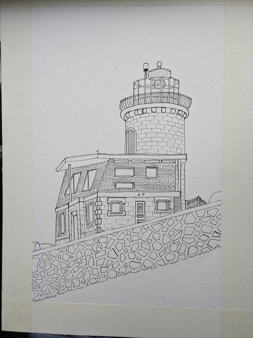 My project for course: Architectural Sketching with Watercolor and Ink 4