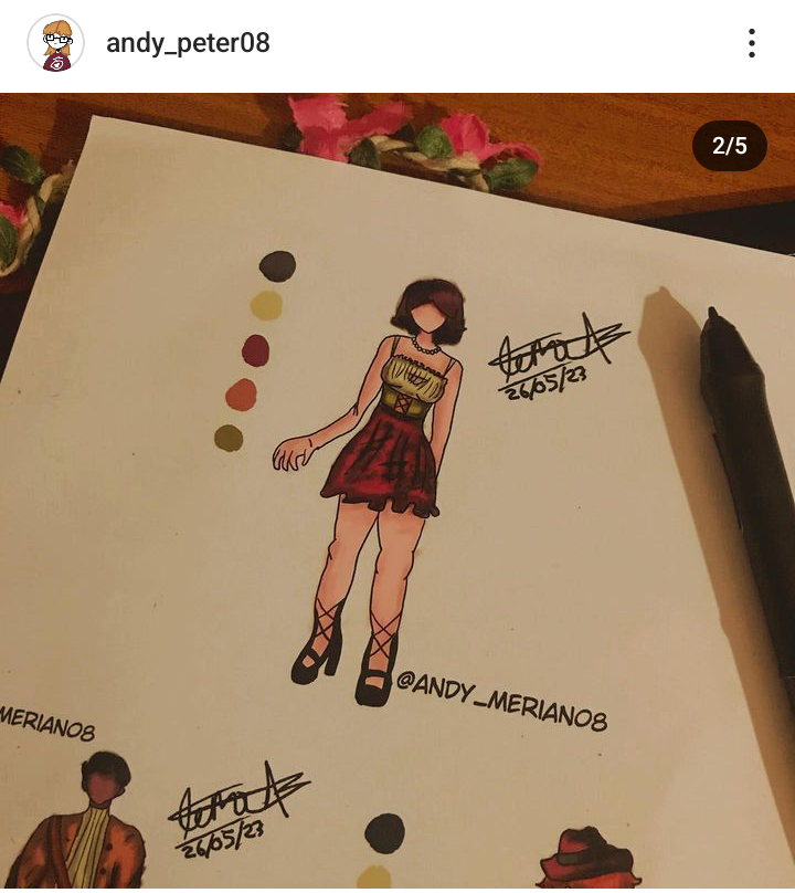 Mi proyecto del curso: Ilustración de bocetos de moda 3