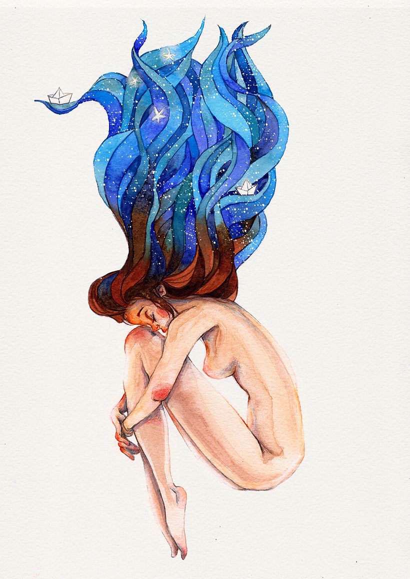 Ilustra: mergulho em mim