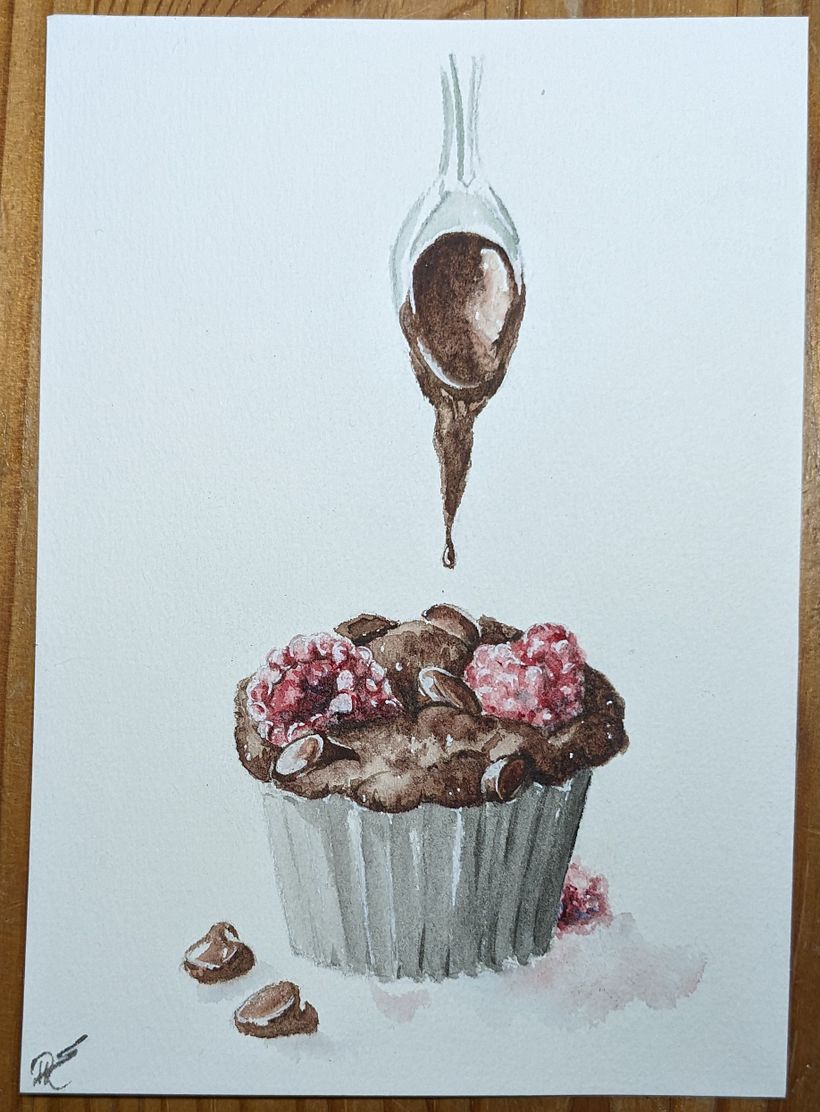 Mein Abschlussprojekt für den Kurs:  Köstliche Food-Illustration mit Aquarell 5