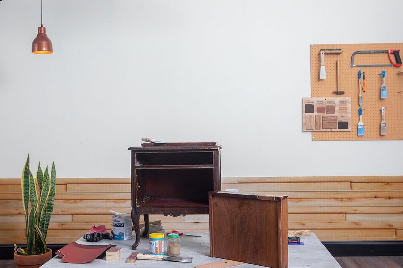 What's behind renovating old furniture? 1