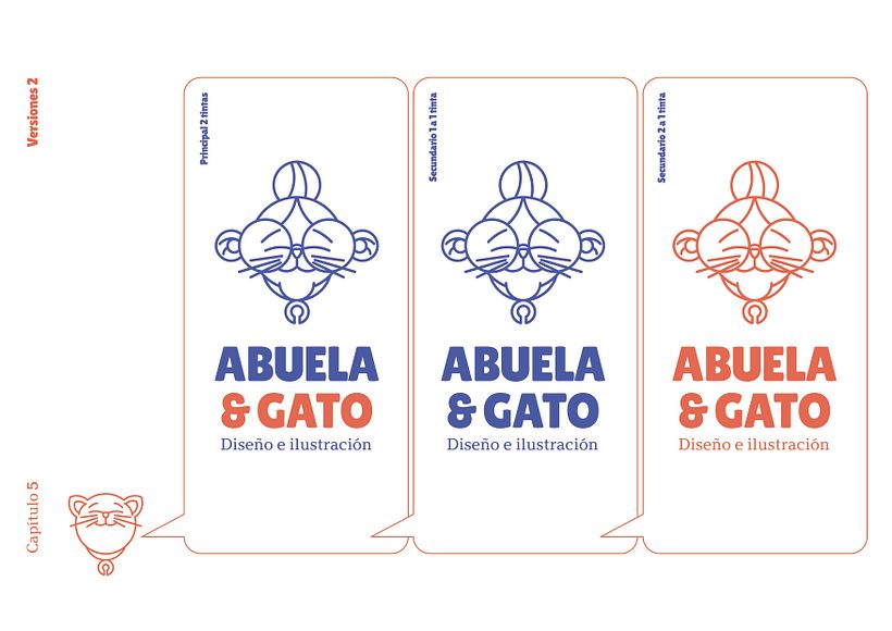 Mi proyecto del curso: Creación de un logotipo original desde cero (Abuela & Gato) 8