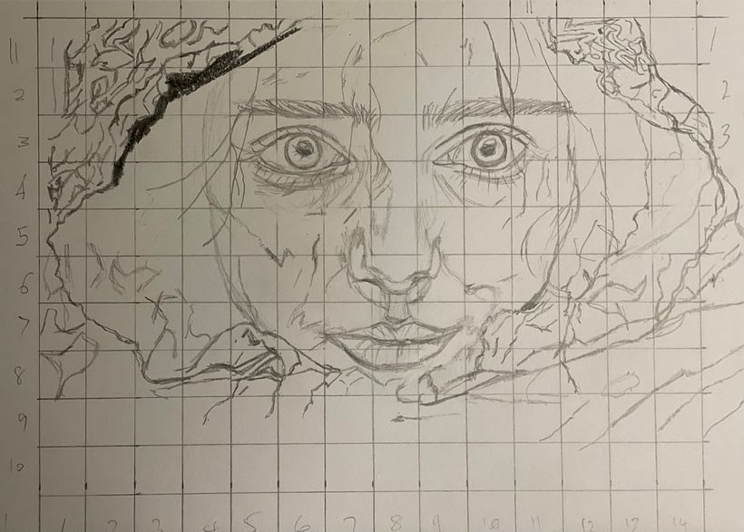 Ready to add the darks in charcoal 