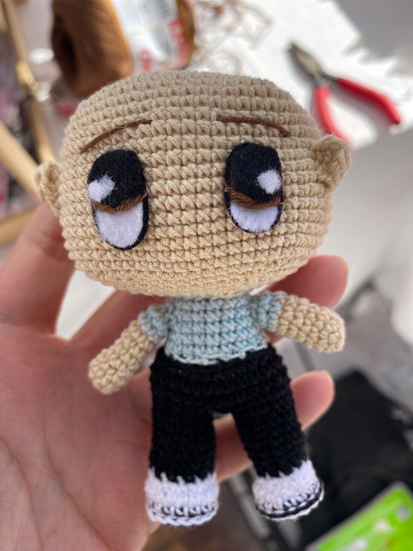 Mi proyecto del curso: Amigurumis: personas tejidas a crochet 6