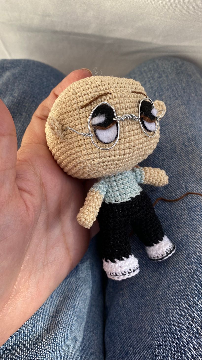 Mi personita no tenia cabello