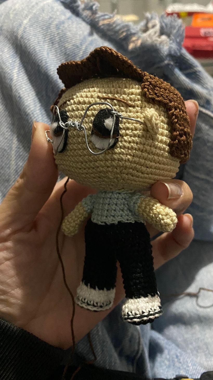 Mi proyecto del curso: Amigurumis: personas tejidas a crochet 9