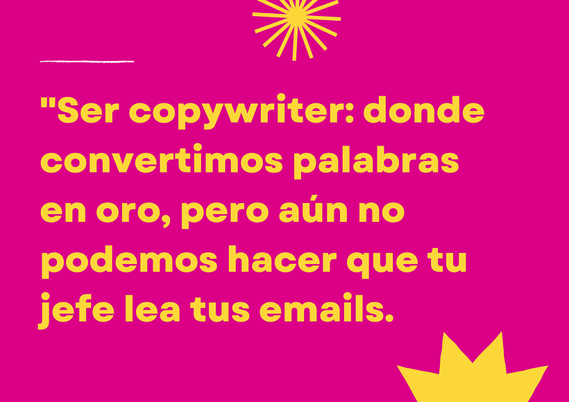 Mi proyecto del curso: Copywriting para copywriters 3