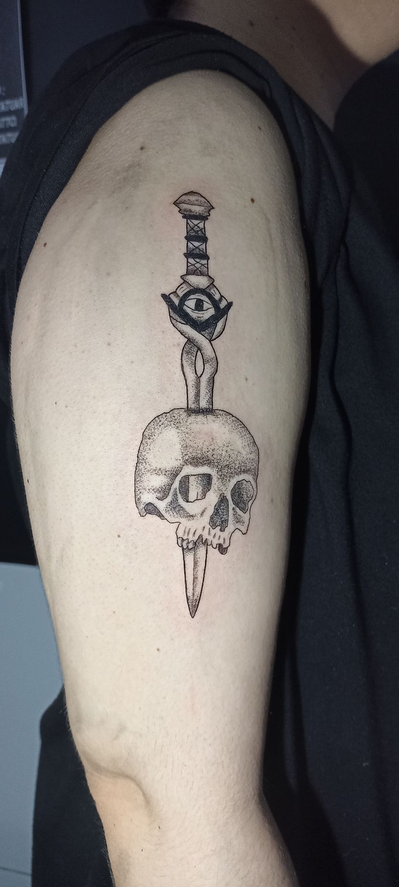 Tattoo executada com agulha 7RL.