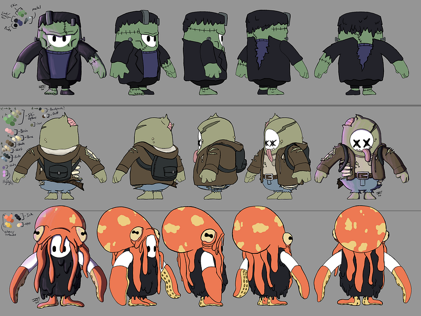 Fall Guys Skin Concepts 2