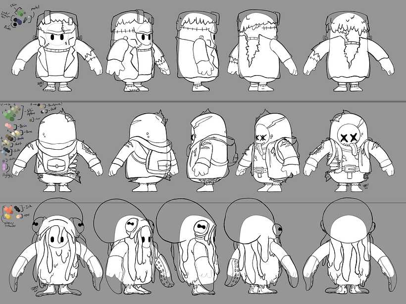 Fall Guys Skin Concepts 3