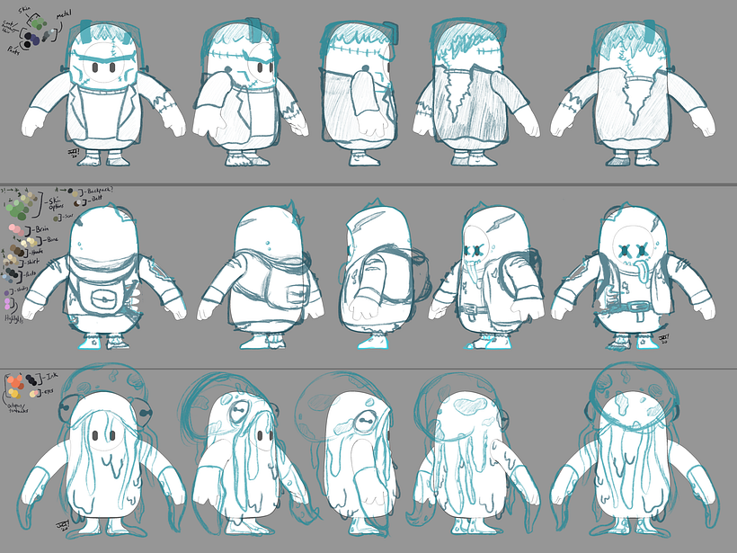 Fall Guys Skin Concepts 4