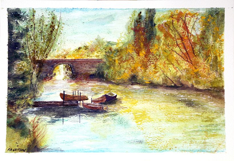 My project for course: Watercolor Fundamentals: Light and Color 3