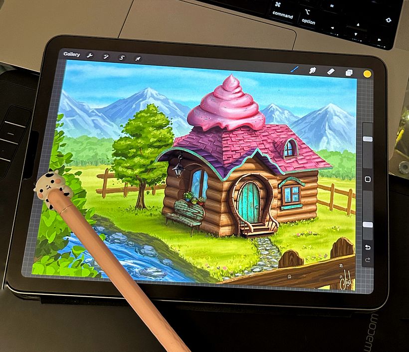 My project for course: Digital Background Painting for Animation 3