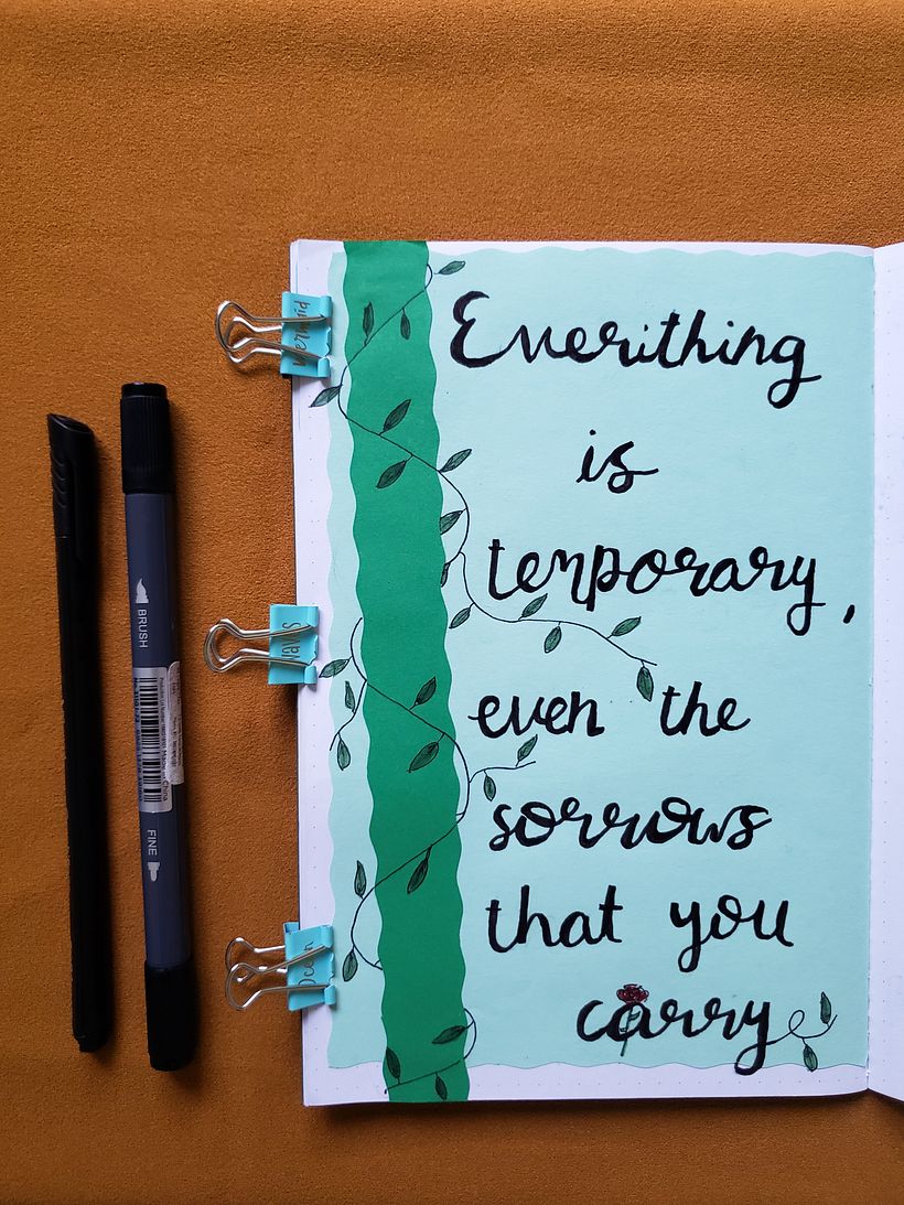 Práctica de Lettering