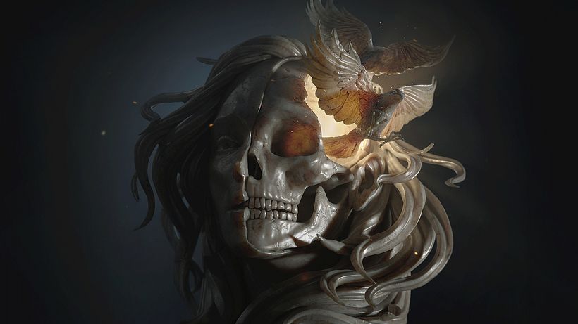 Sculpting Dreams in 3D: A Journey Inspired by Nature 3