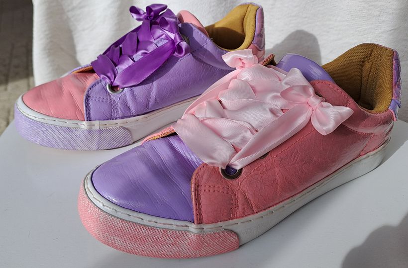 Restauration et personnalisation de baskets 4