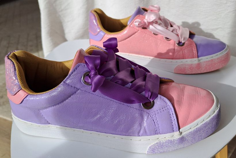 Restauration et personnalisation de baskets 5