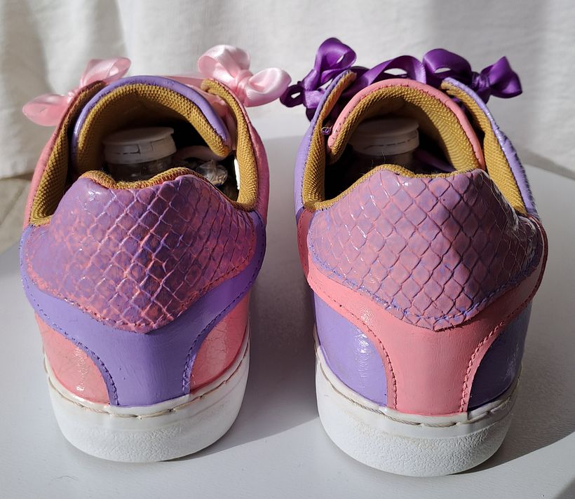 Restauration et personnalisation de baskets 6