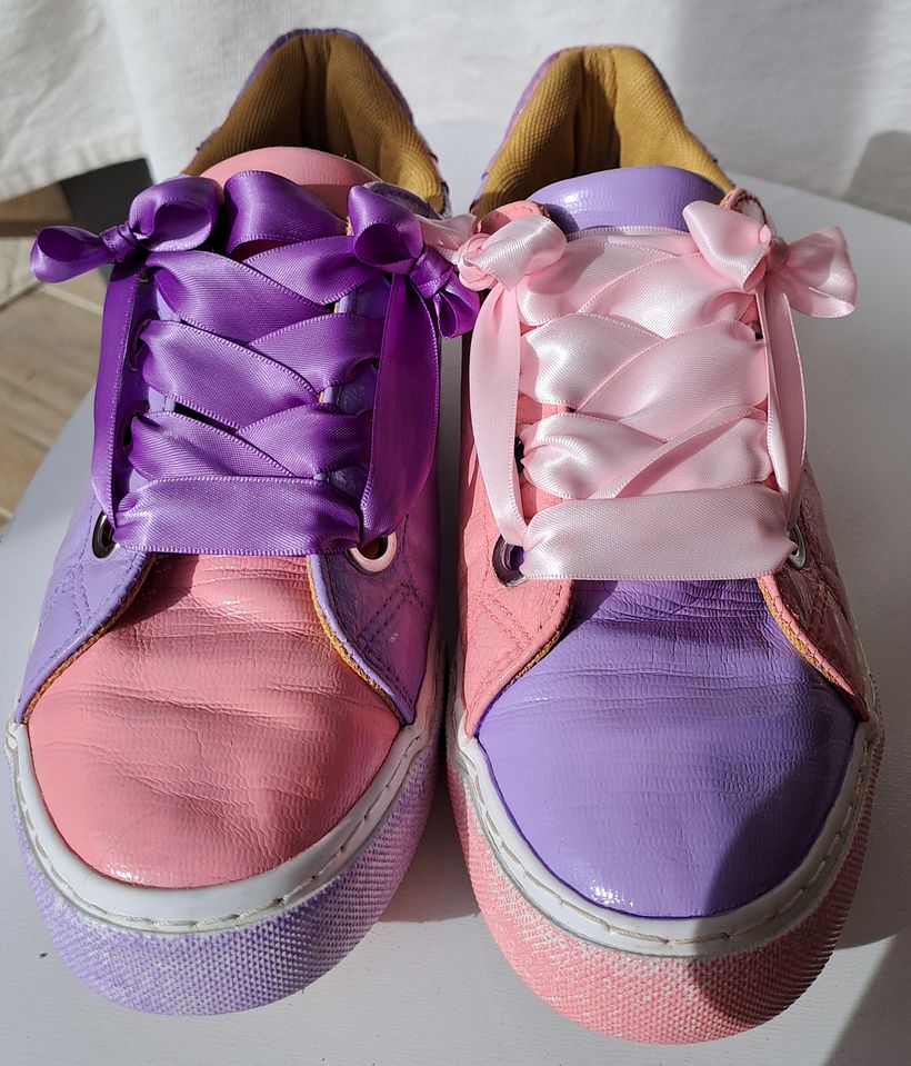Restauration et personnalisation de baskets 3