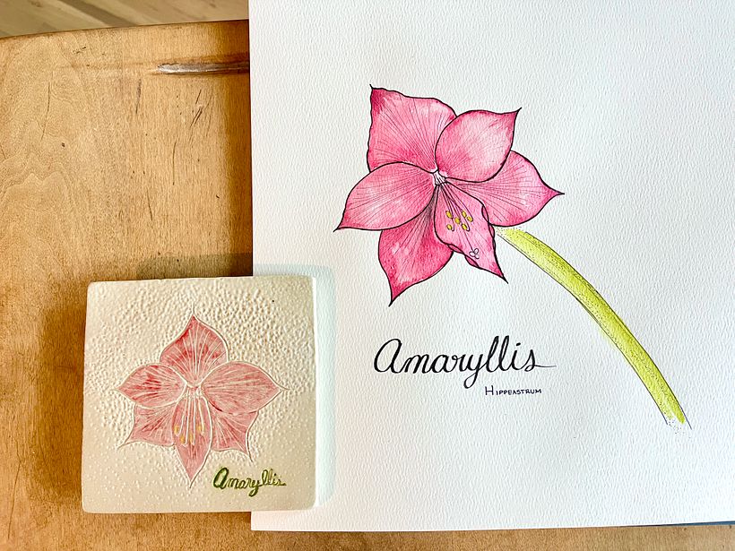 From watercolor to ceramics