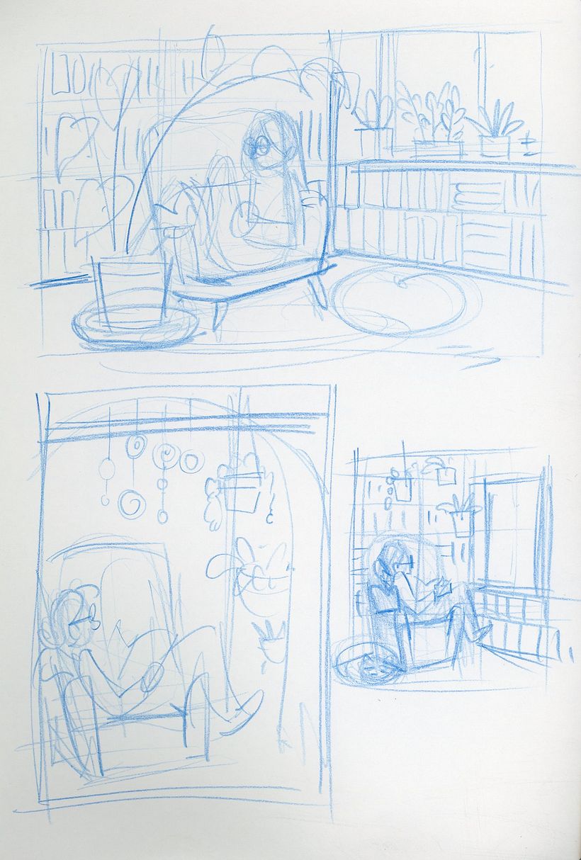 first sketches