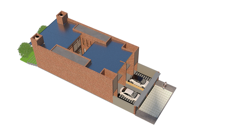 Mi proyecto del curso: Ilustración digital de proyectos arquitectónicos 2