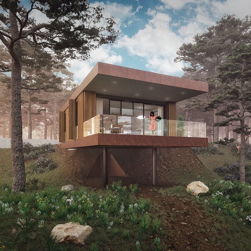 Mi proyecto del curso: Render de interiores realistas con 3ds Max 1