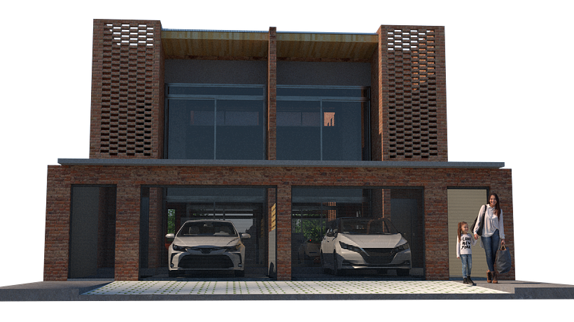 Mi proyecto del curso: Ilustración digital de proyectos arquitectónicos 3