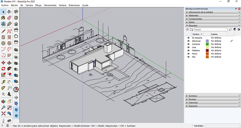 Mi proyecto del curso: Ilustración digital de proyectos arquitectónicos 2