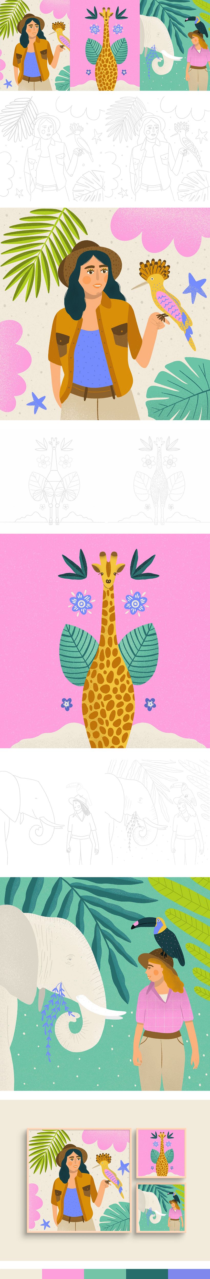 Mi proyecto del curso: Composición creativa para ilustración con Procreate 1