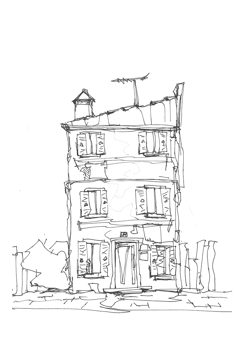 Line sketch (I initially edited it somewhat but didn’t in the final).