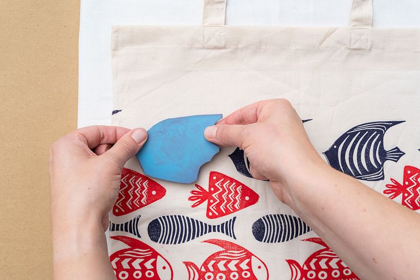 Mein Abschlussprojekt für den Kurs: Einführung in den Stempeldruck 3