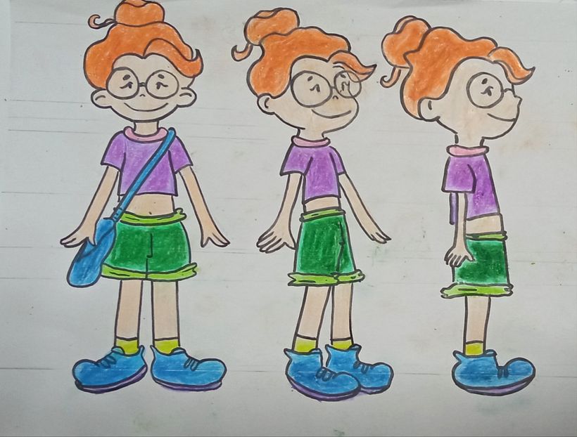 Meu projeto do curso: Design de personagens para animação com Photoshop 2