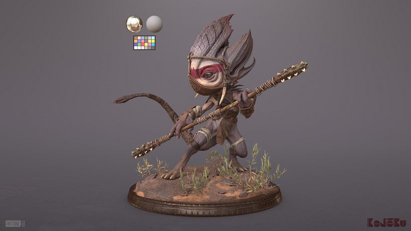 KoJōbu Warrior - Look Dev